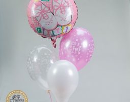 בלוני הליום מארז להולדת הבת